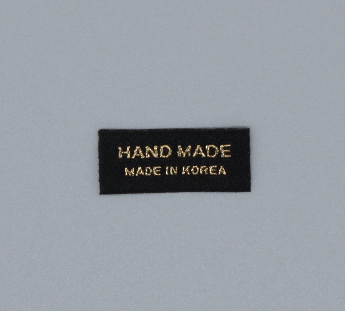 Hand Made(Made in korea)라벨 (3cm X1.2cm) (50장) 1팩